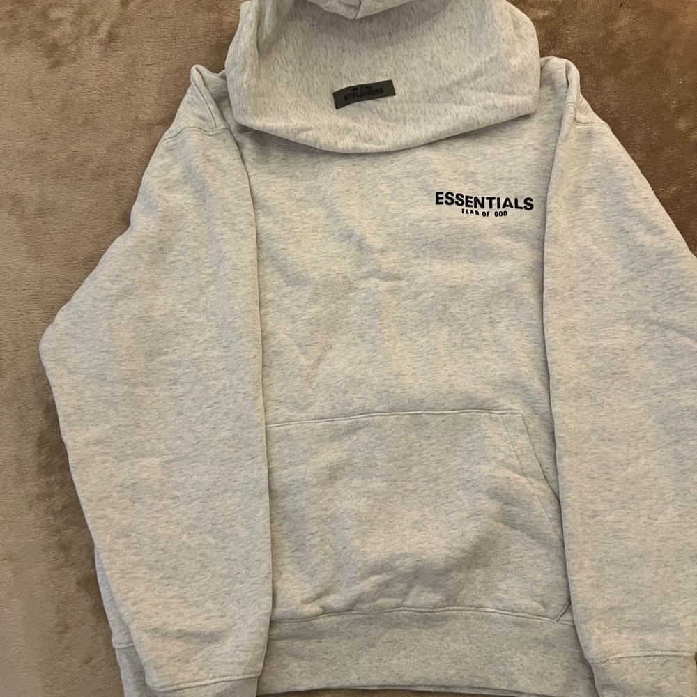 Fear of God Gray Sweater Classic Pullover Design
